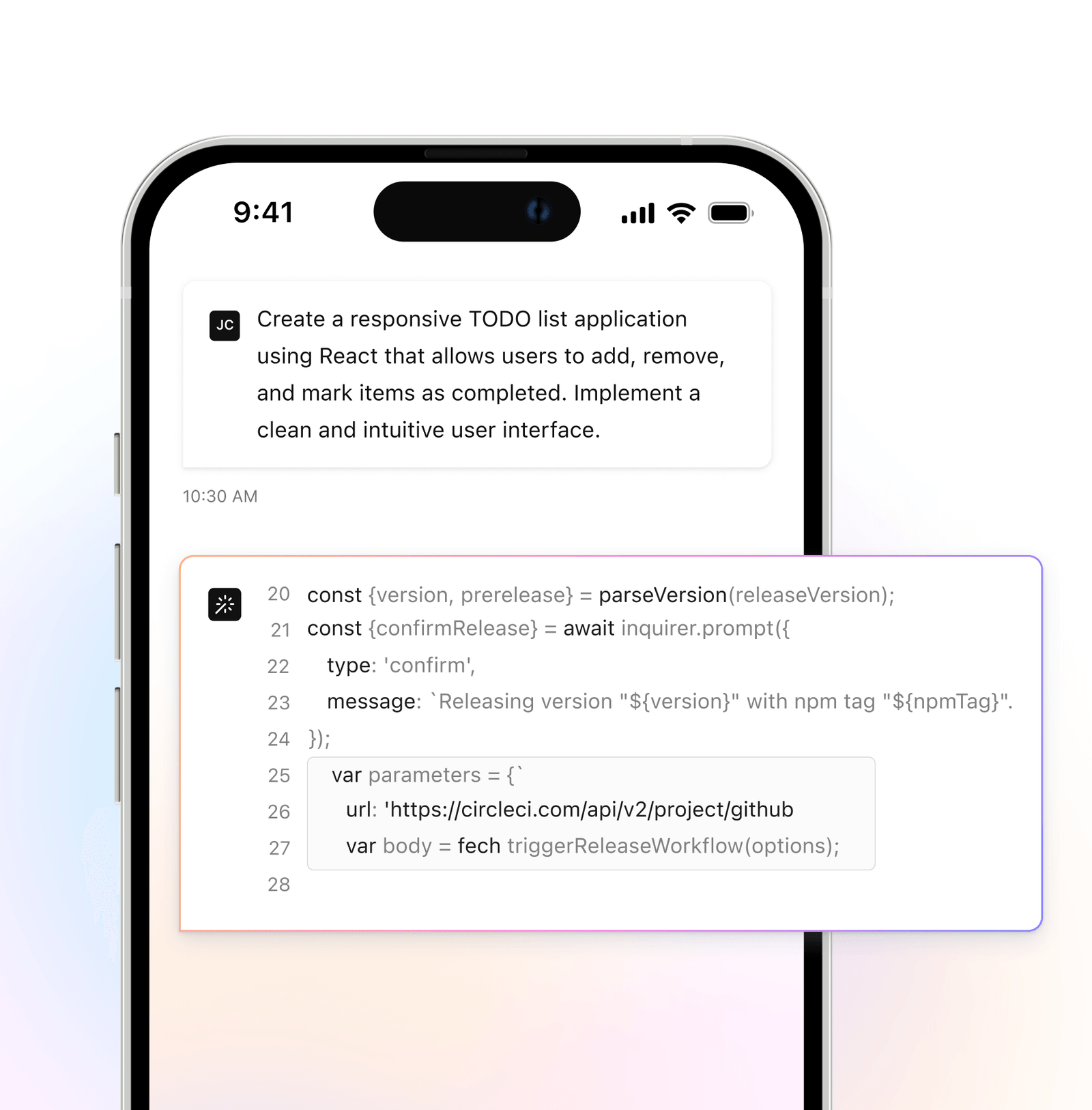 Coding Image - Techbot X Webflow Template